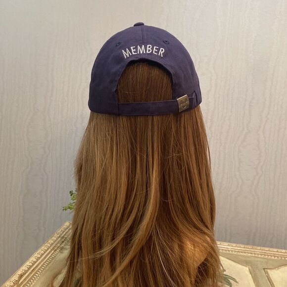 Disney Parks Disney Vacation Club Member Adjustable Cap Hat Blue Strap Back - Picture 6 of 14